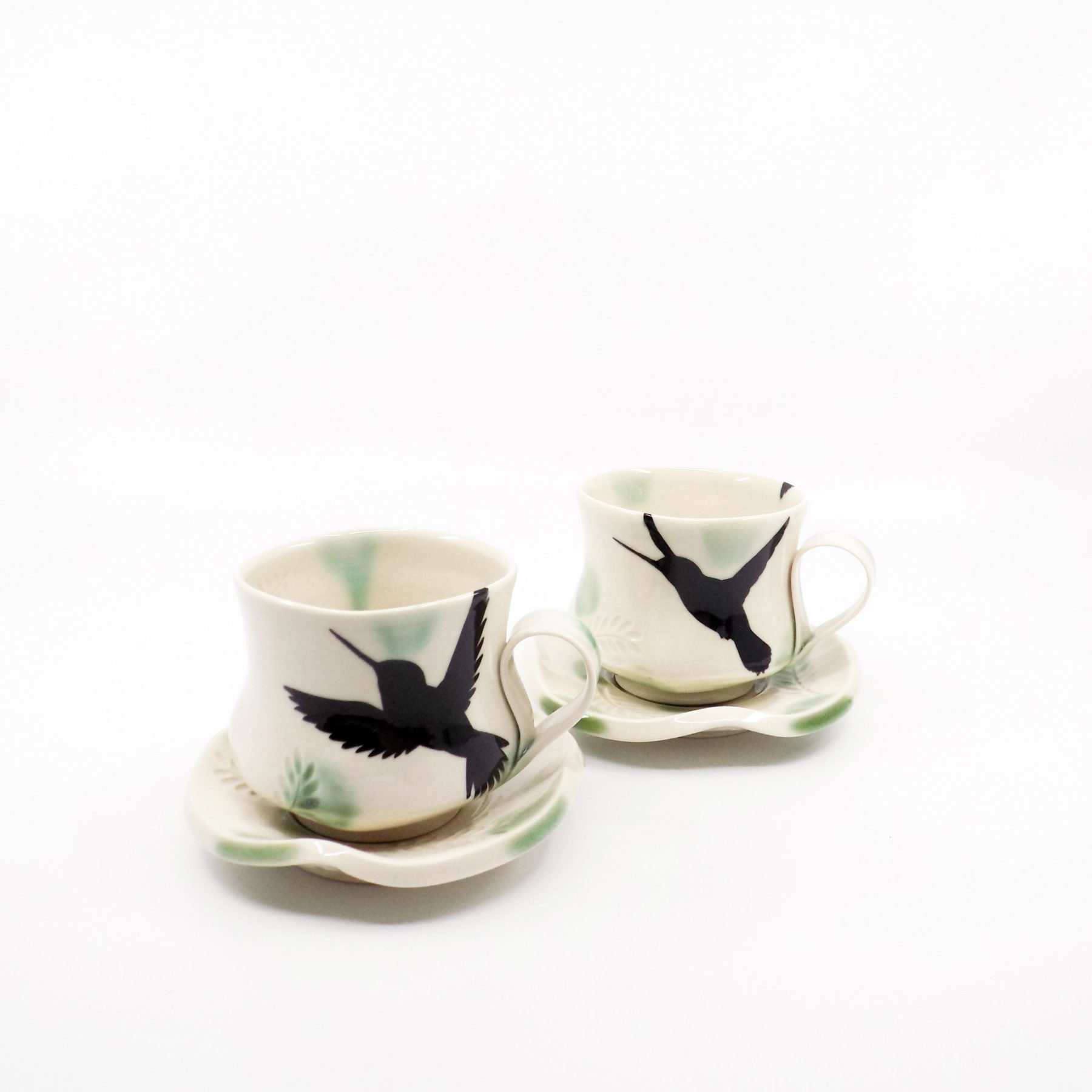 Hummingbird Cup w/ Saucer