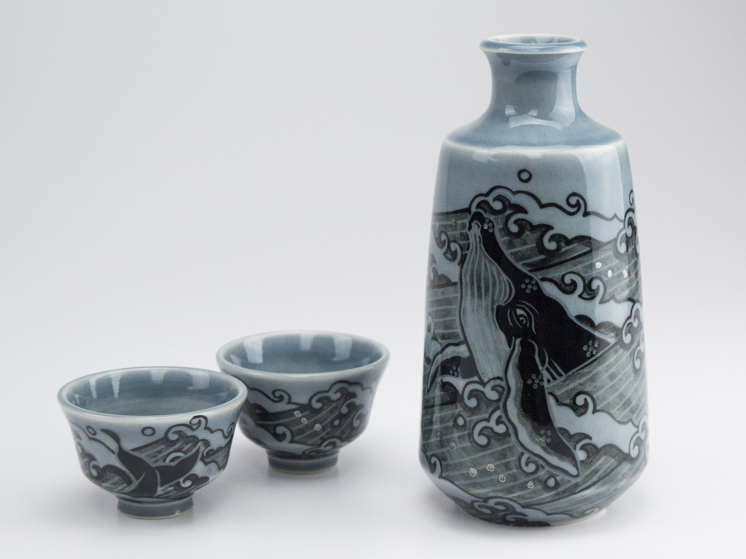 Whale Sake Set