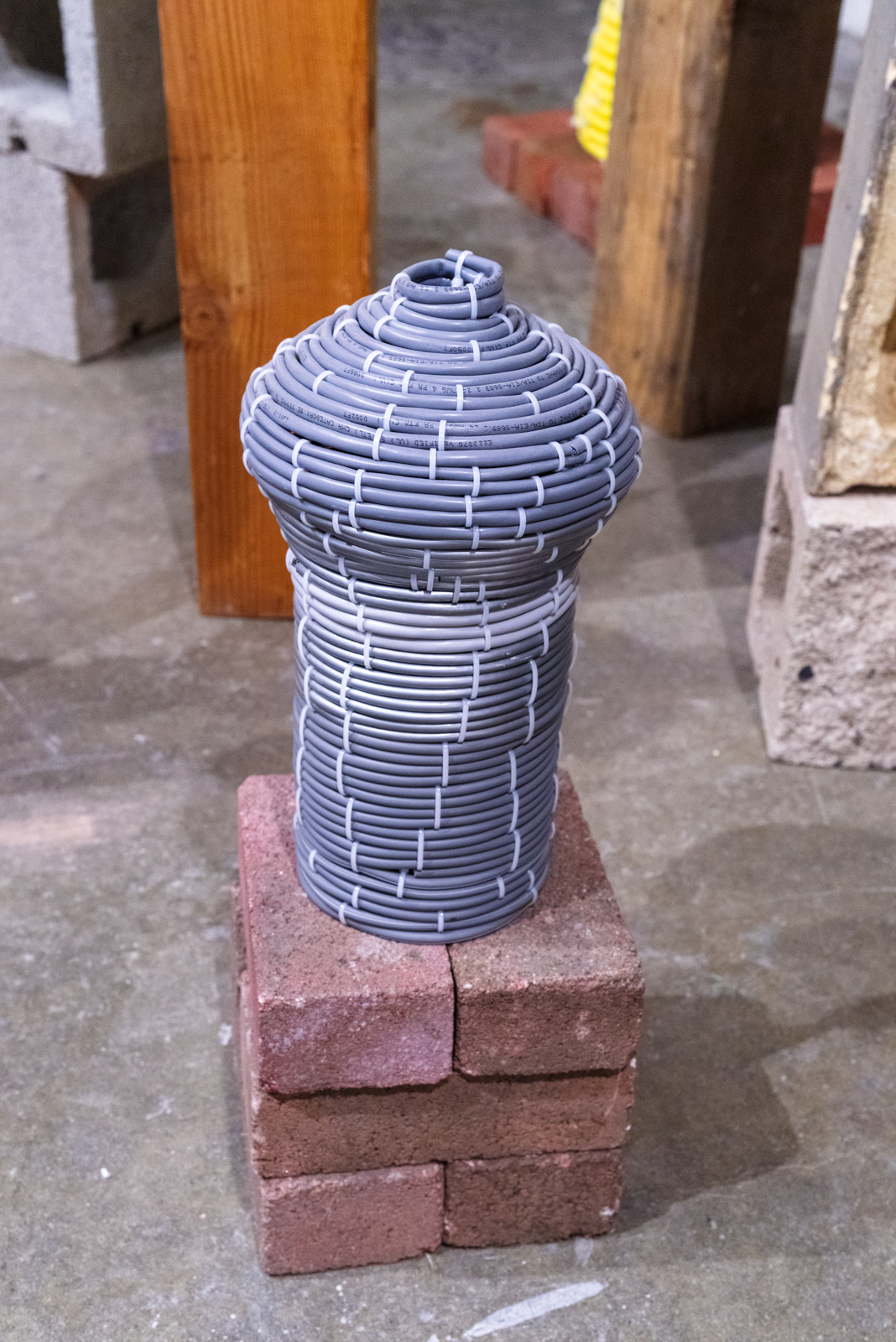 Untitled (medium grey vase)
