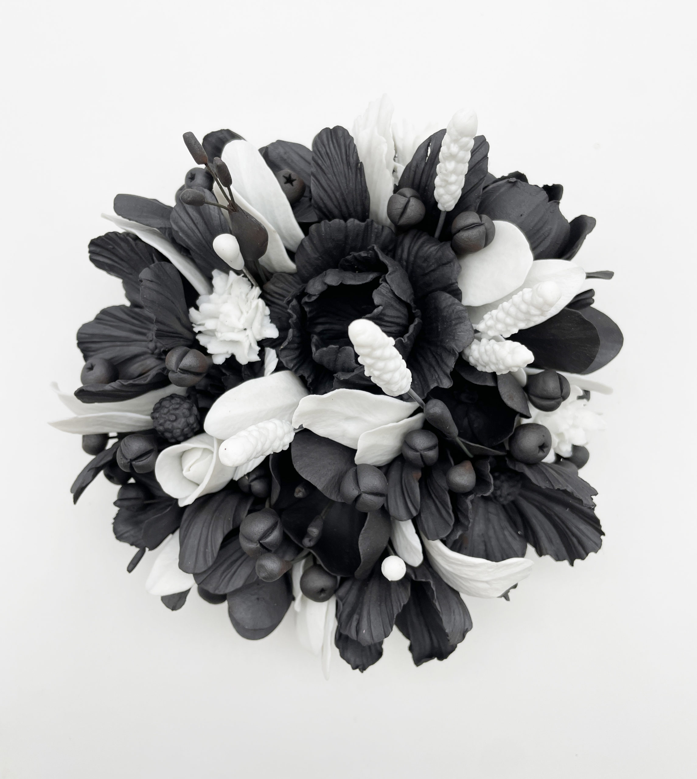 Black & White 6 1/2″ Tile