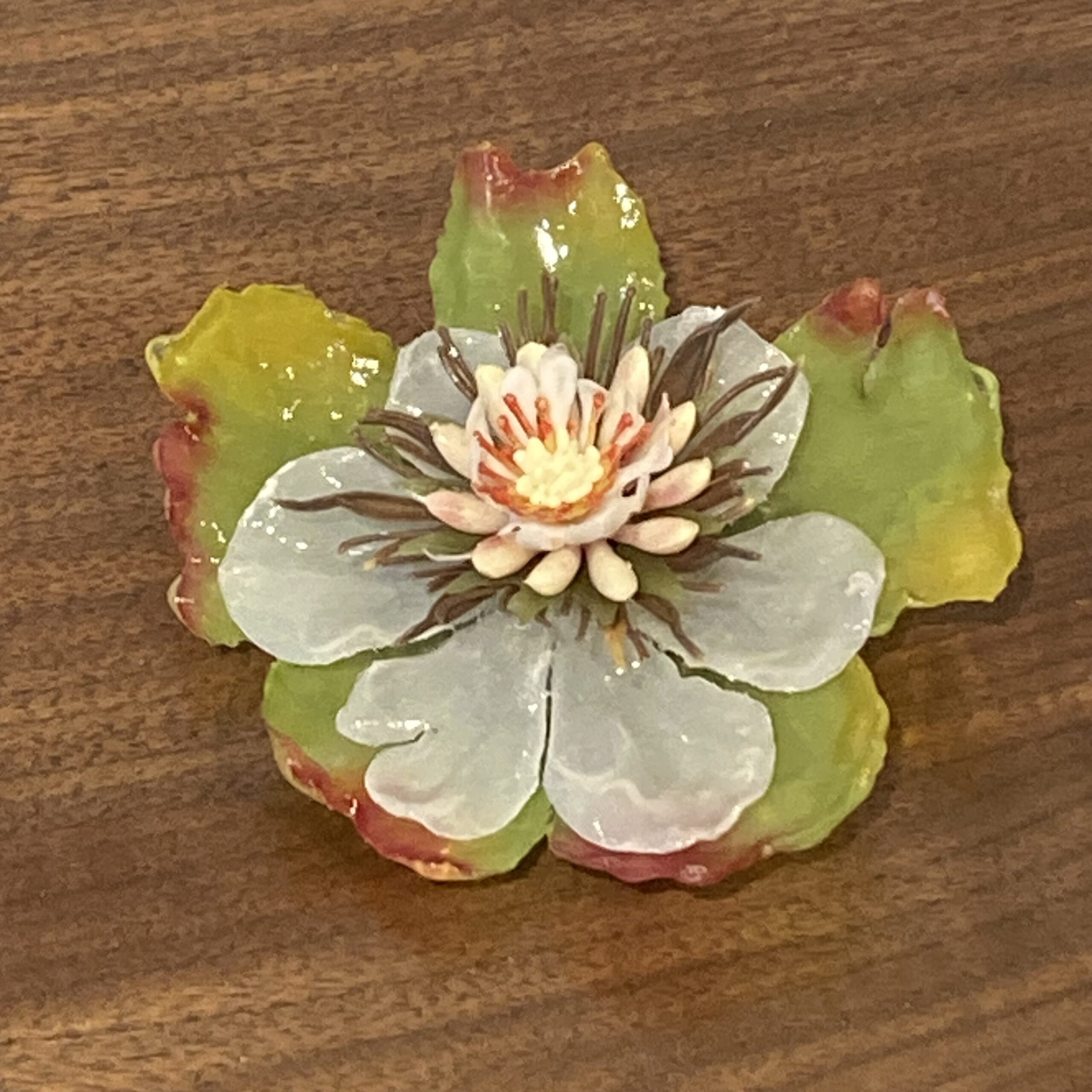 Large Pin-Tastic Floral Brooch 7