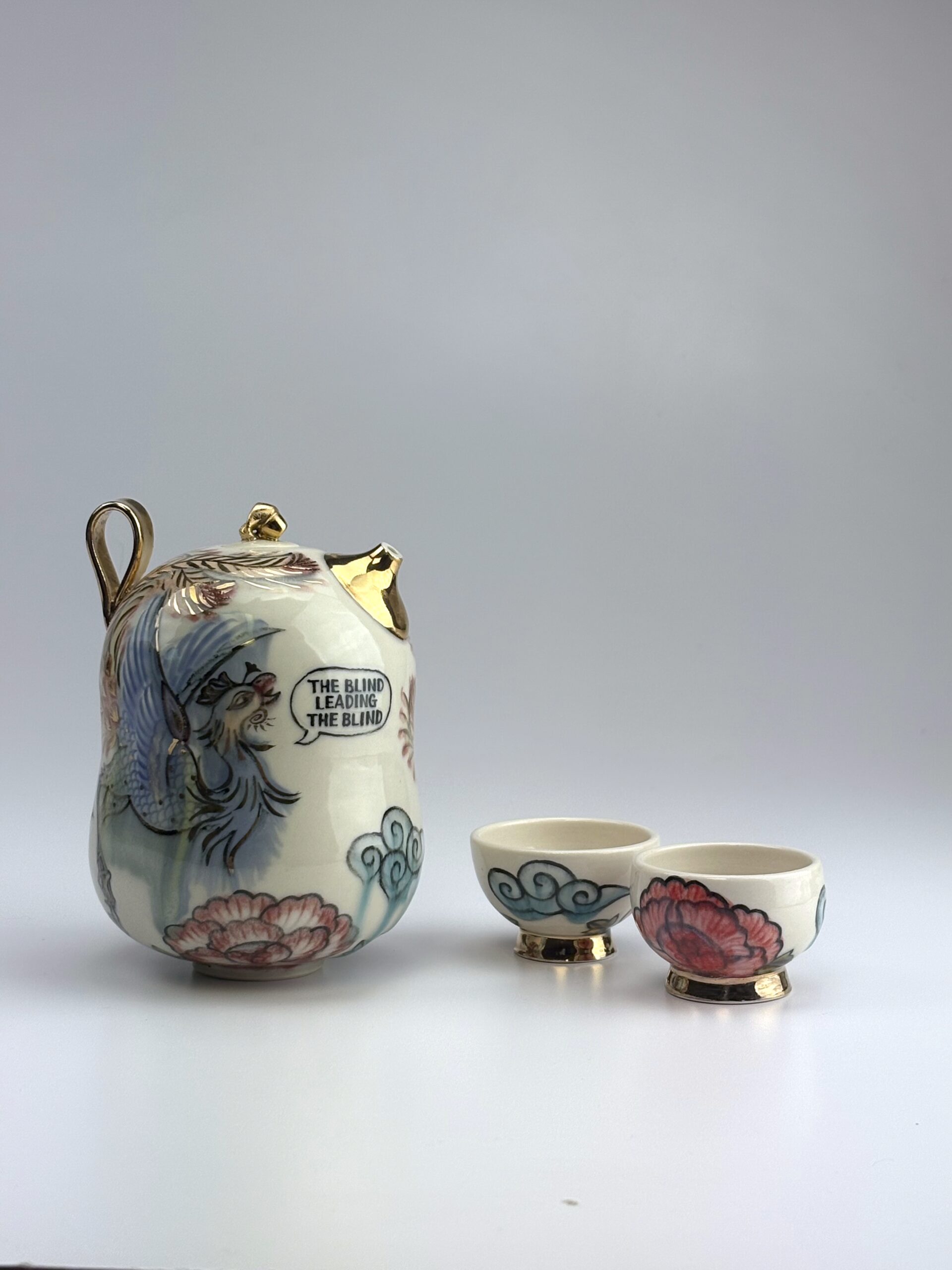 “Village Expert” teapot, Genuine Fake China series