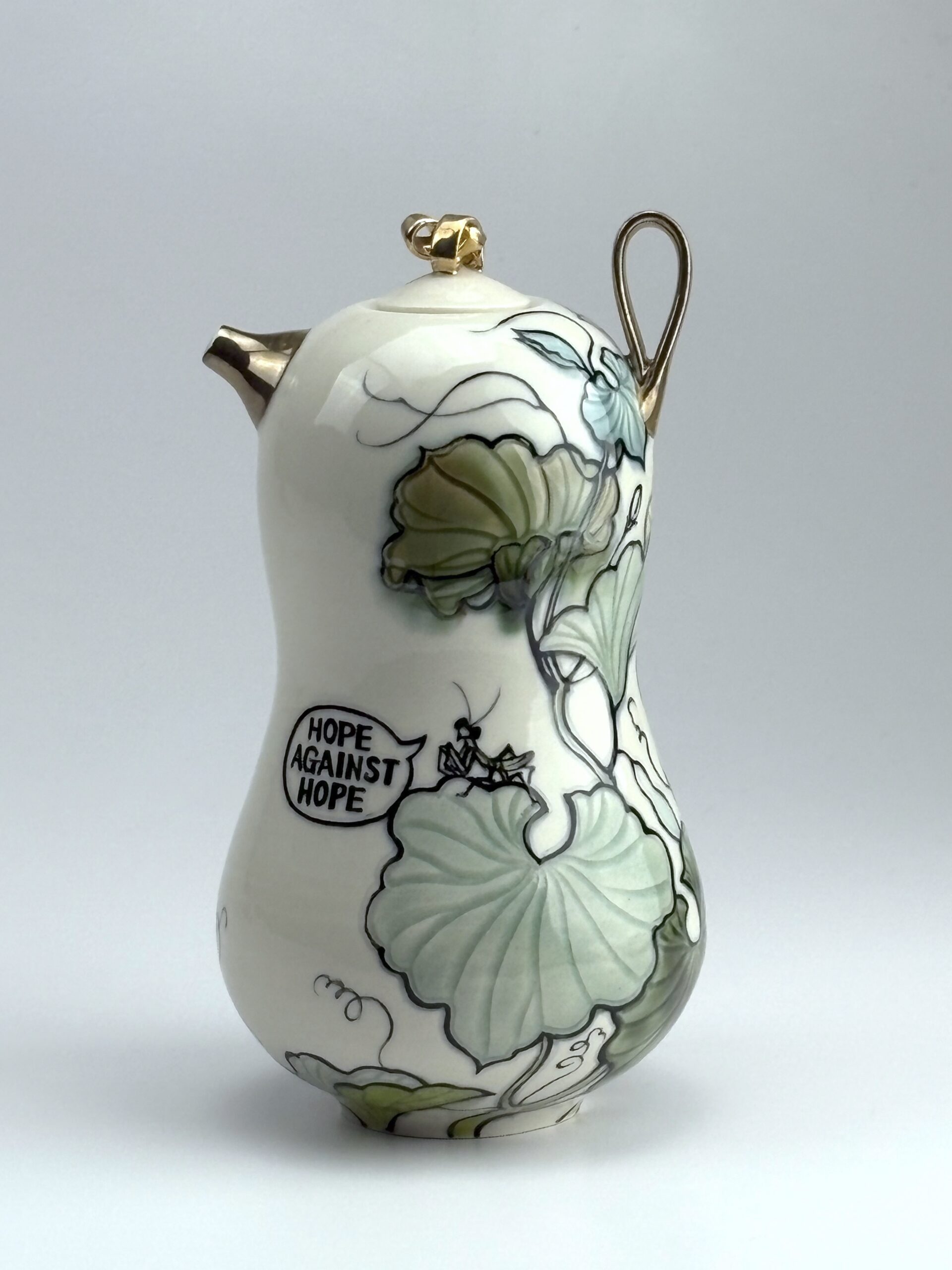 “Hope Against Hope” teapot, Genuine Fake China series