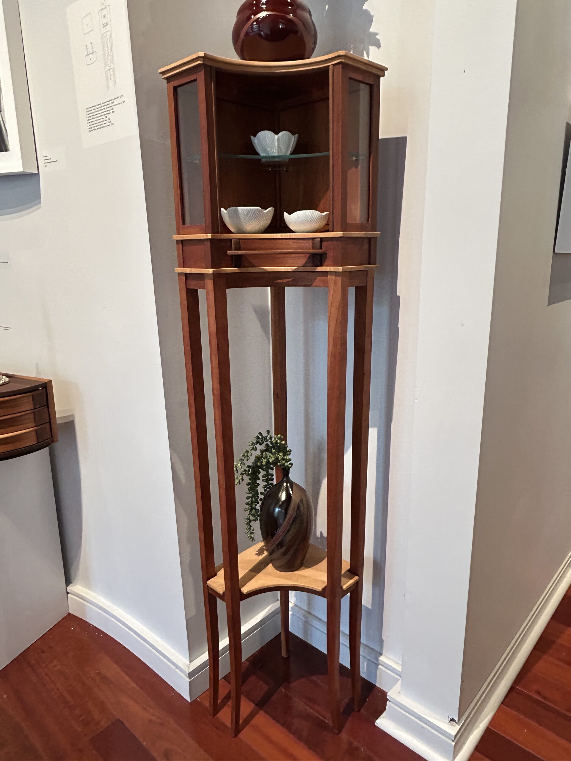Corner Display Cabinet