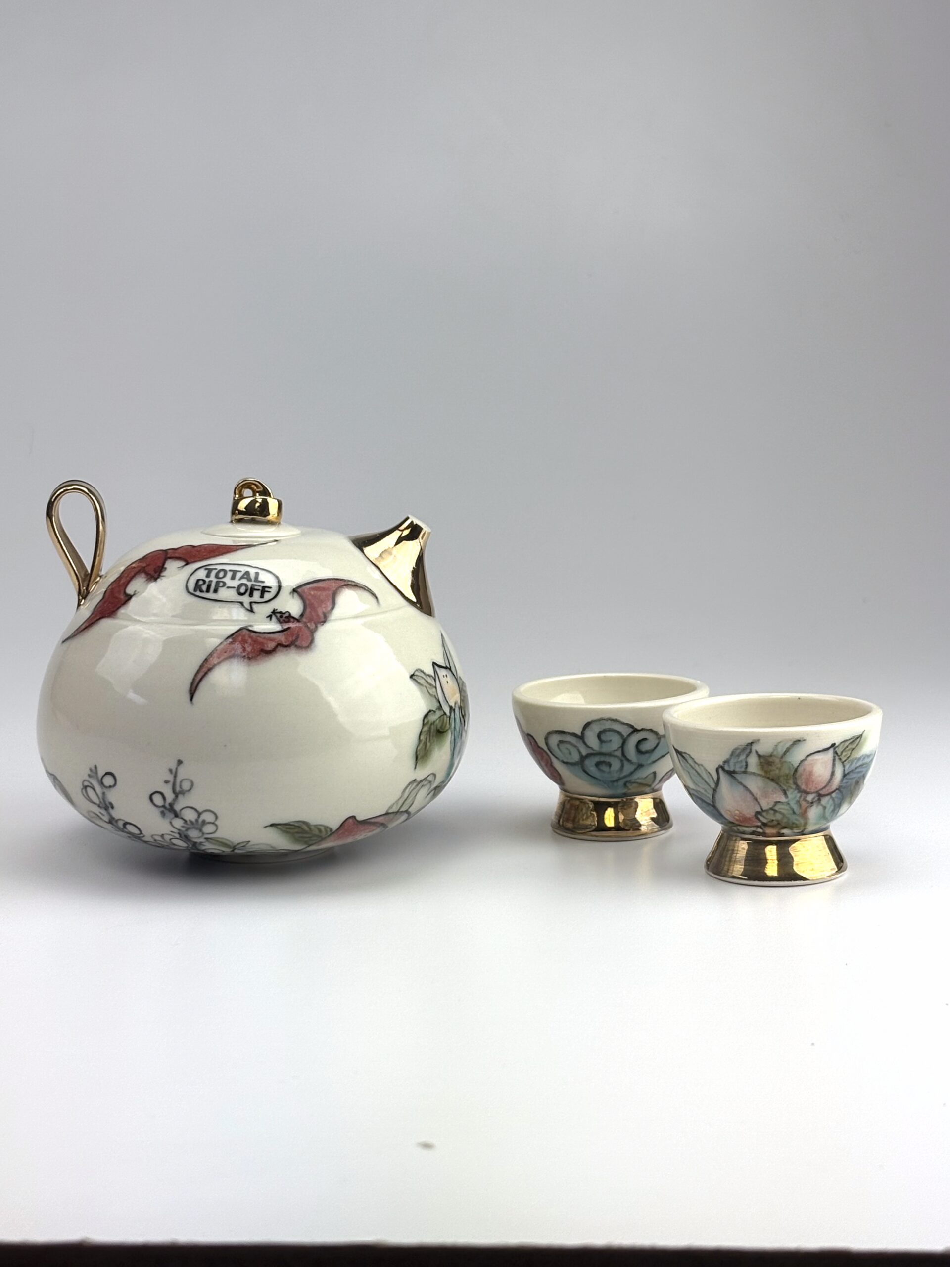 “Total Rip-off” teapot, Genuine Fake China series